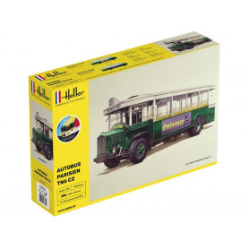 Autobus parisien TN6 C1 - kit complet - échelle 1/24 - HELLER 56789