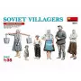Villageois soviétiques - échelle 1/35 - MINIART 38011