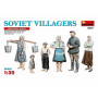 Villageois soviétiques - échelle 1/35 - MINIART 38011