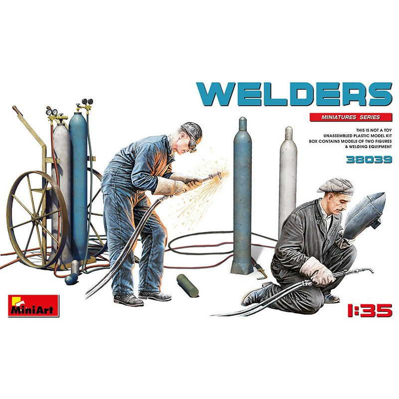 Soudeurs et accessoires - échelle 1/35 - MINIART 38039