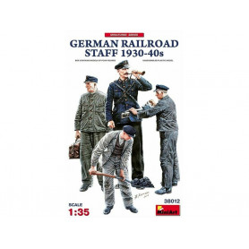 Cheminots allemands 1930-1940 - échelle 1/35 - MINIART 38012