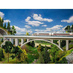 Pont en arc moderne - N 1/160 - FALLER 222573