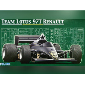 Team Lotus 97 T RENAULT 1985 - 1/20 - FUJIMI 091952
