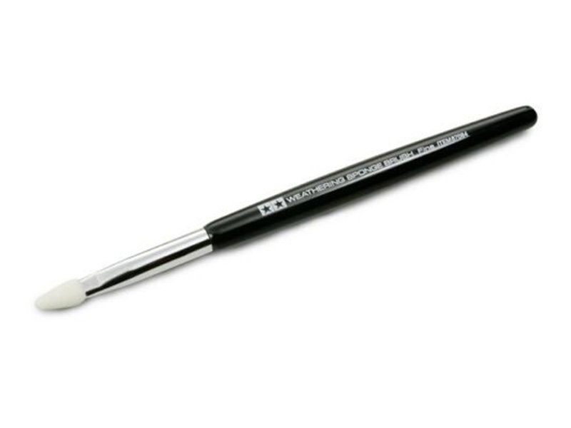 Pinceau éponge fin pour patine - TAMIYA 87084