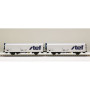 LS Models 30231 - Coffret de 2 wagons lbbghs nouveau logo STEF décentré SNCF époque V - HO