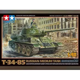 Char Moyen Russe T-34/85 WWII - 1/48 - Tamiya 32599