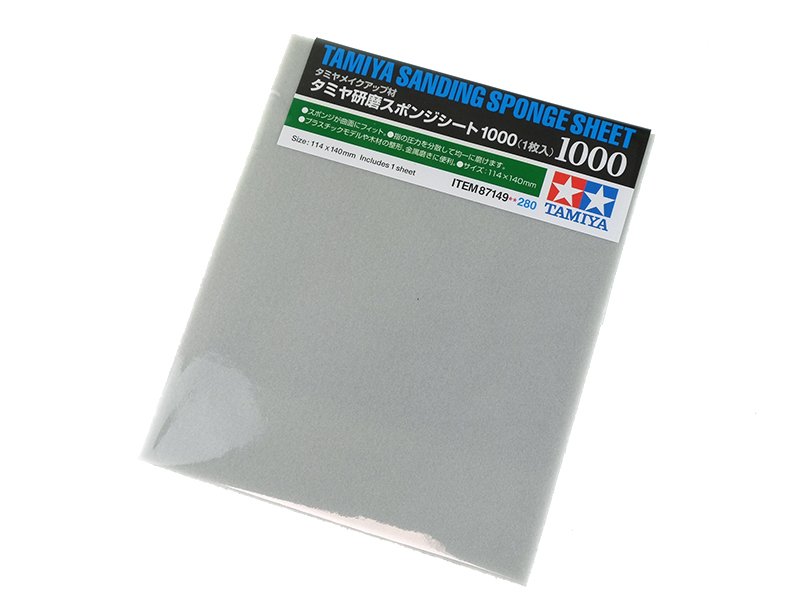 Eponge Abrasive grain 1000 - TAMIYA 87149