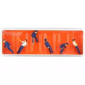 Cheminots japonais - HO 1/87 - PREISER 10019