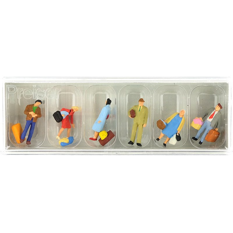 Voyageurs qui attendent - HO 1/87 - PREISER 10114