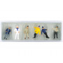 Equipage de bateau, marins - HO 1/87 - PREISER 14063