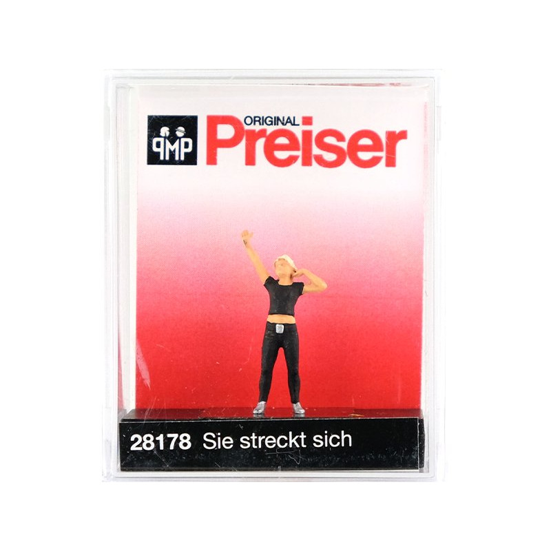 Séance de stretching - HO 1/87 - PREISER 28178