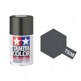 Tamiya TS-38 - Gris Acier brillant - Gun metal - bombe 100 ml