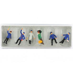 Personnel de gare - HO 1/87 - PREISER 10010