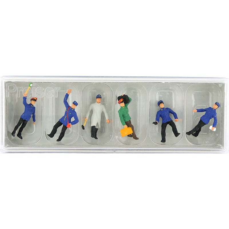 Personnel de gare - HO 1/87 - PREISER 10010