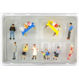 Marché aux puces - HO 1/87 - PREISER 10595