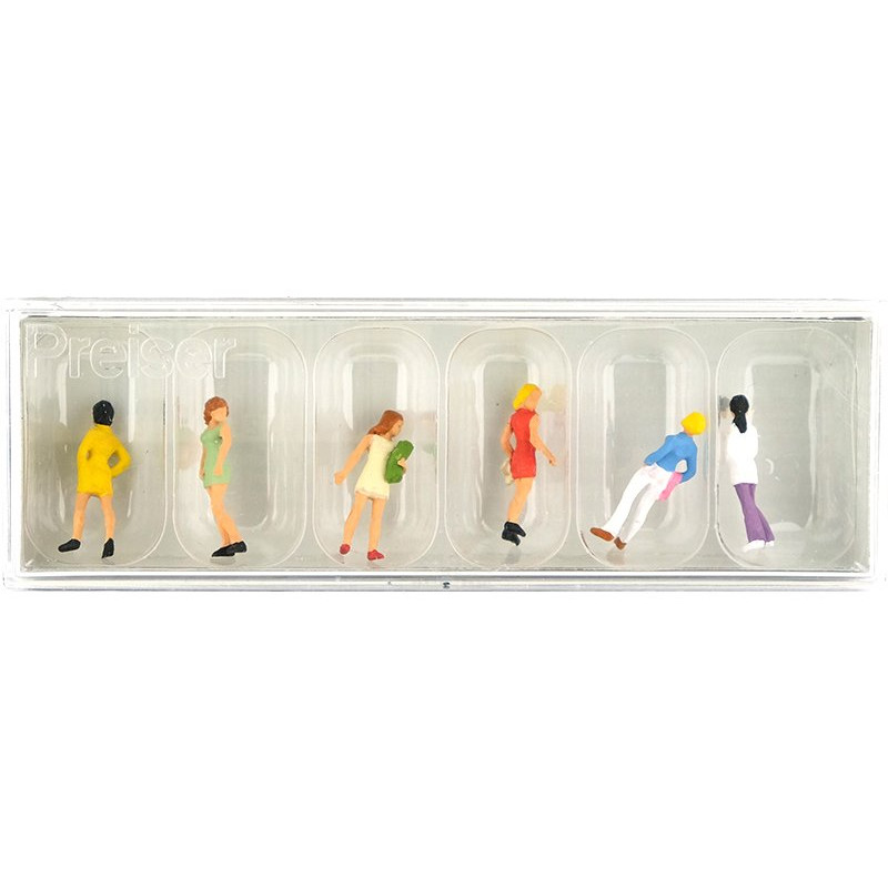 6 adolescentes - HO 1/87 - PREISER 10122