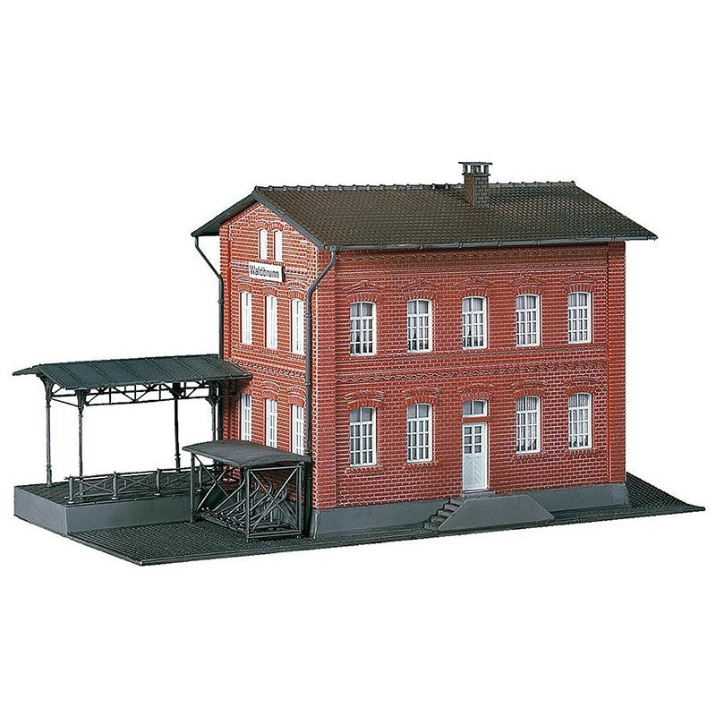 Maquette Gare de Moiranval - francis miniatures