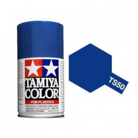 Tamiya TS-50 - Bleu Mica brillant - Mica blue - bombe 100 ml