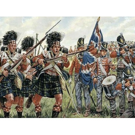 ITALERI 6058 - 1/72 - Infanterie britannique et écossaise - guerre napoléonienne