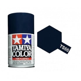 Tamiya TS-55 - Bleu Foncé brillant - Dark blue - bombe 100 ml