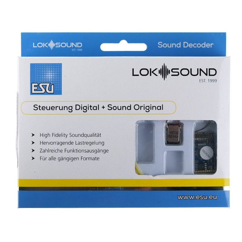 LokSound V5 PluX22 DCC MM SX M4 HO 1 87 ESU 58412 loksound-v5-plux22-dcc-mm-sx-m4-ho-1-87-esu-58412