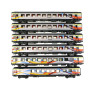 Set 6 voitures Croisière logo flèche ép. V - SNCF - HO 1/87 - LS Models MW1909