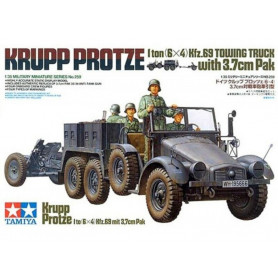 Krupp Protze et PaK 3,7cm - 1/35 - Tamiya 35259