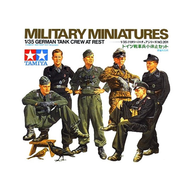 Tankistes Allemands WWII - 1/35 - Tamiya 35201