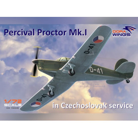 Maquette Percival Proctor Mk.I (civil) - 1/72 - DORA WINGS 72003