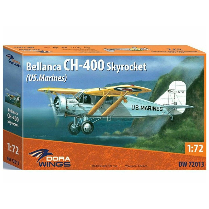 Maquette Bellanca CH-400 Skyrocket - 1/72 - DORA WINGS 72013