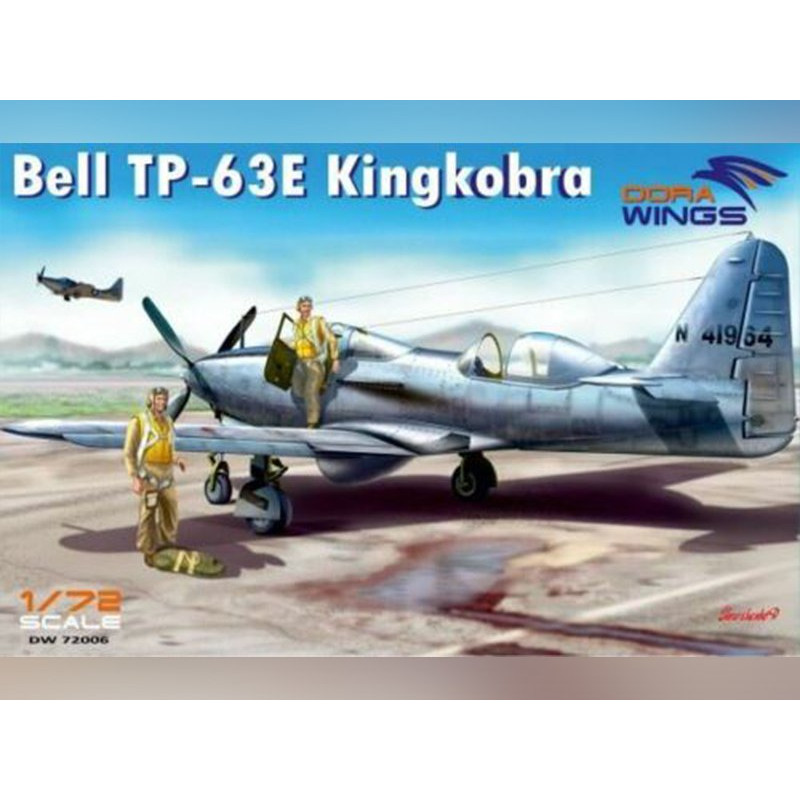 Maquette Bell TP-63E Kingcobra - 1/72 - DORA WINGS 72006