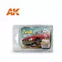 Set patine Earth Effects - AK INTERACTIVE AK8089