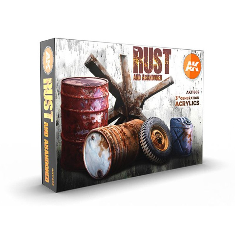 Set de patine effet rouille - AK INTERACTIVE AK11605