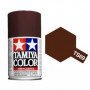 Tamiya TS-69 - Linoleum Pont mat - Linoleum Deck brown - bombe 100 ml