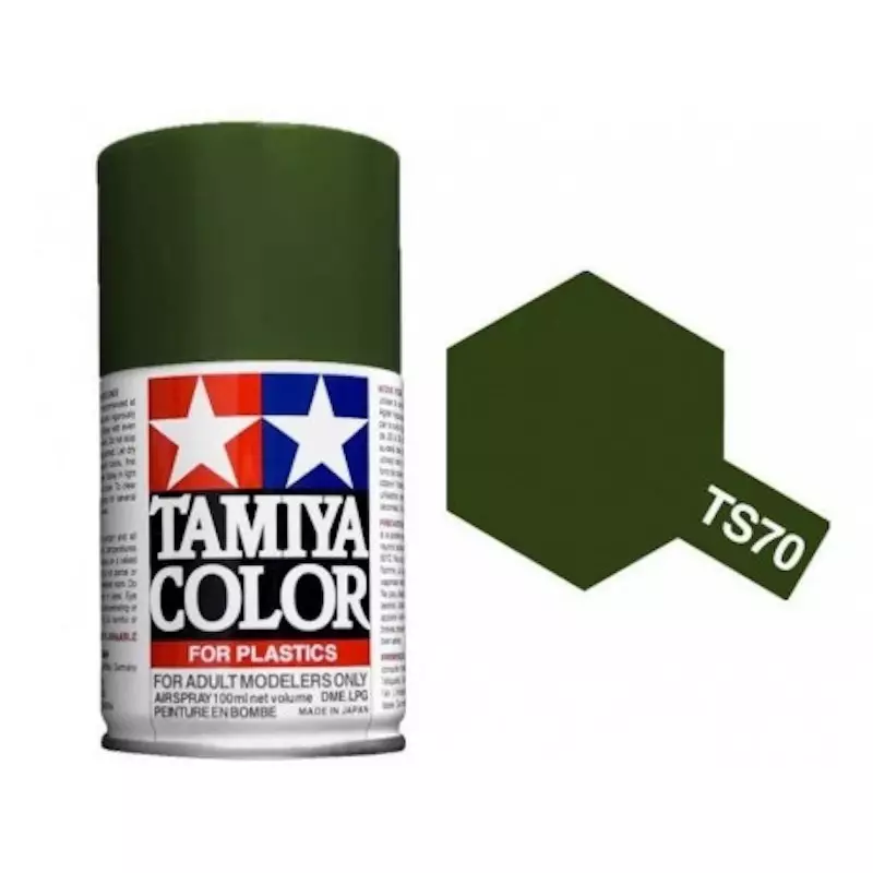 Tamiya TS-70 - Olive Drab JGSDF mat - Olive drab JGSDF - bombe 100 ml