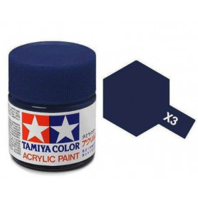 Tamiya X-3 - Bleu Royal brillant - pot acrylique 10 ml