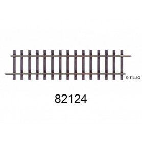 1x rail droit, 114 mm code 100 - TILLIG 82124