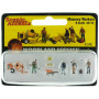 Maçons et accessoires - N 1/160 - WOODLAND SCENICS A2173