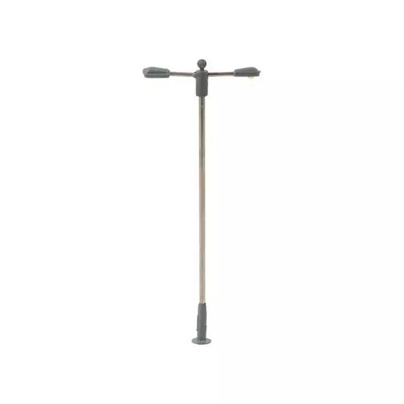 Lampadaire moderne LED double échelle N 1/160 - FALLER 272223