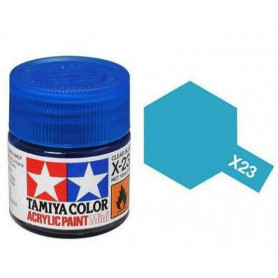 Tamiya X-23 - Bleu translucide - pot acrylique 10 ml