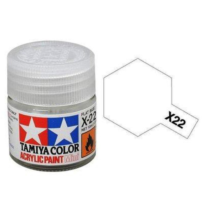 Tamiya X-22 - Vernis brillant - pot acrylique 10 ml