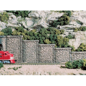 Murs de soutènement type pierres en plâtre - N 1/160 - WOODLAND SCENICS C1161