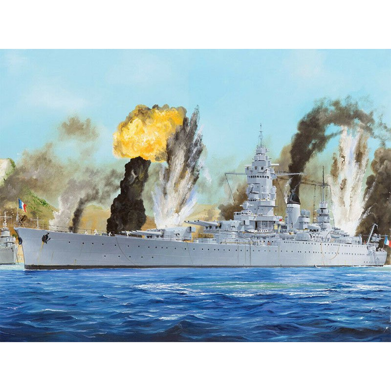 Navire de marine française Dunkerque - échelle 1/350 - HOBBY BOSS 86506