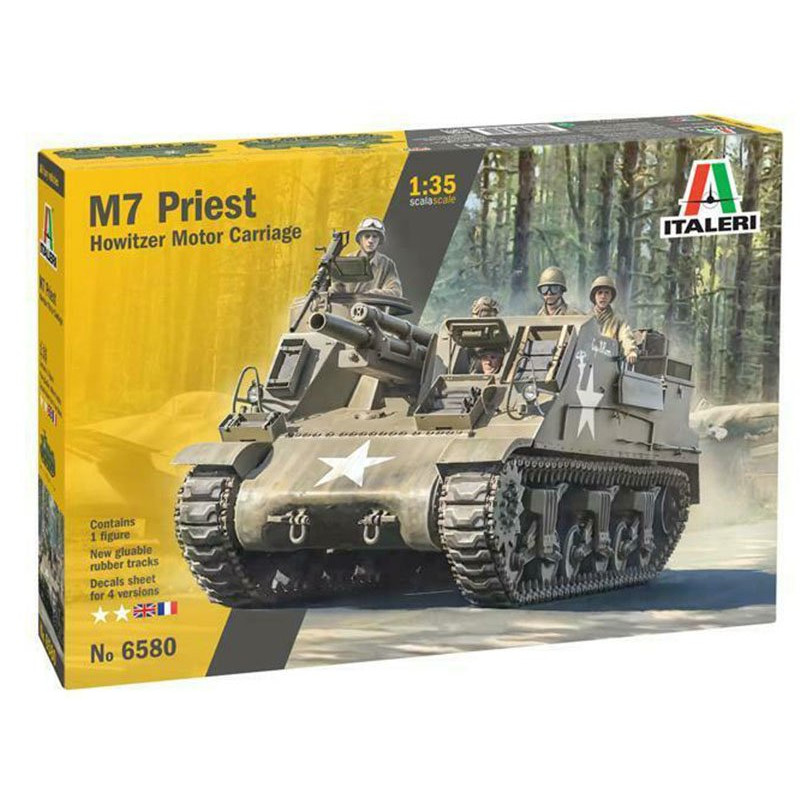 M7 Priest Gun Motor Carriage - 1/35 - ITALERI 6580