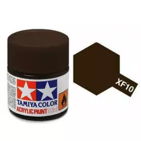 Tamiya XF-10 - brun mat - pot acrylique 10 ml