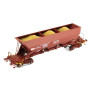 Set de 3 wagons trémie EX T1-T3 «SGTR / CEWI / CEWI» - ép. V-VI - HO 1/87 - REE WB-574