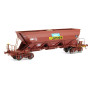 Set de 3 wagons trémie EX T2 «SIMOTRA» - ép. IV - HO 1/87 - REE WB-576