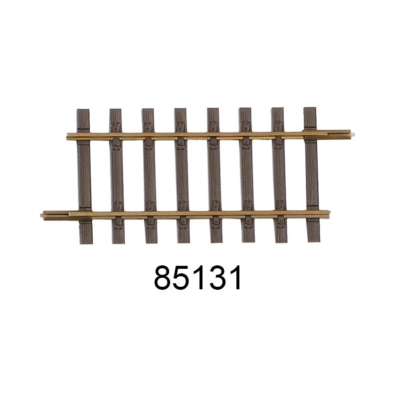 1x rail droit, 57 mm Elite code 83 - TILLIG 85131