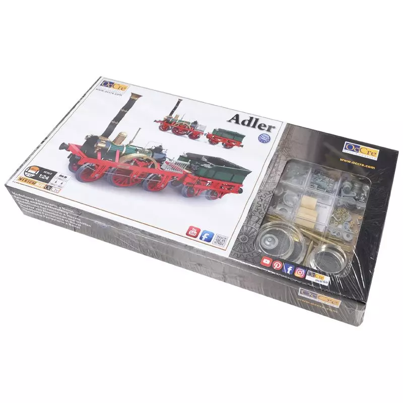 OcCre Adler 蒸気機関車 1/24 Adler Locomotive Model Train Kit - Occre Model Kits (54001)