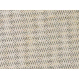 Faller 170600 - Plaque décor - trottoir et bordure - HO 1/87